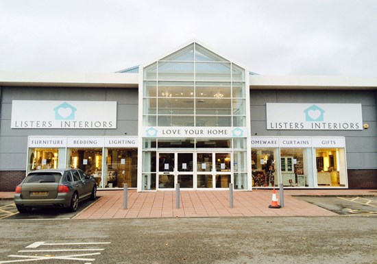 Listers Interiors Frontage 